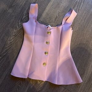 Zara NWT Peplum Top NWT
